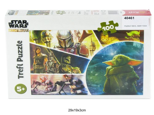 PUZZLE 100 EL. BABY YODA 40461