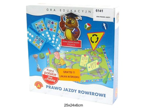 GRA PRAWO JAZDY ROWEROWE AL 6141