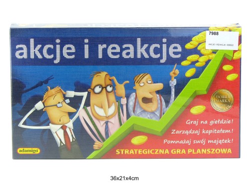 GRA AKCJE I REAKCJE ADAMIGO 06922 7988