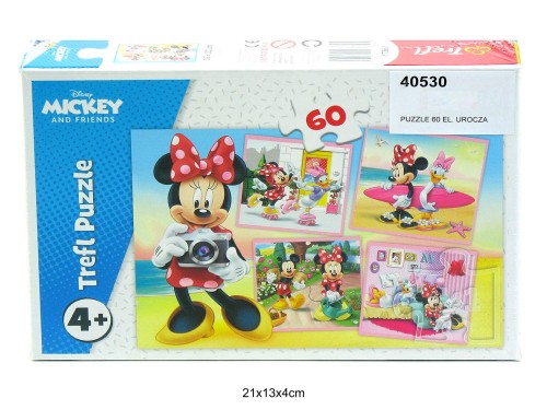 PUZZLE 60 EL. UROCZA MINNIE 40530