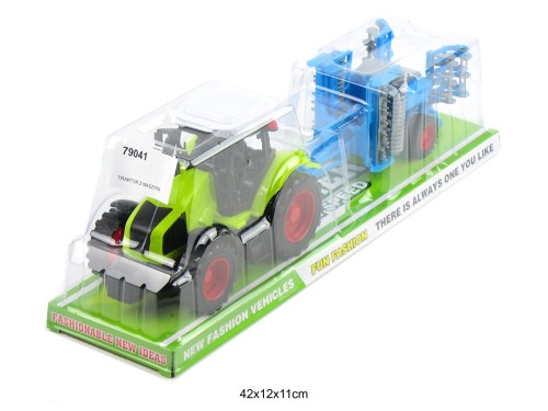 TRAKTOR Z AGREGATEM UPRAWOWYM 79041