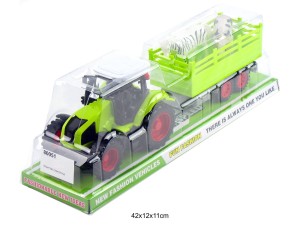 TRAKTOR Z PRZYCZEPĄ 666 - 152C IMP 80051