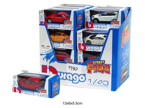 AUTO BBURAGO 1:43 STREET FIRE 9790