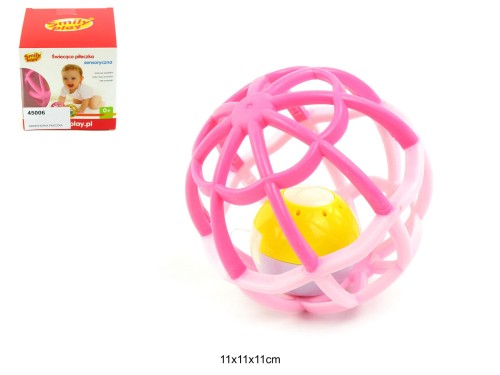 GRZECHOTKA KULA RÓŻOWA SMILY 45006