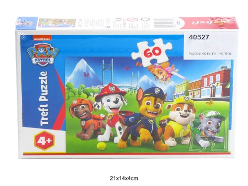 PUZZLE 60 EL PSI PATROL NA POLANIE 40527
