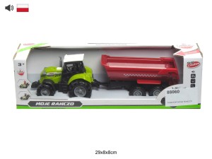 TRAKTOR Z PRZYCZEPĄ 88060