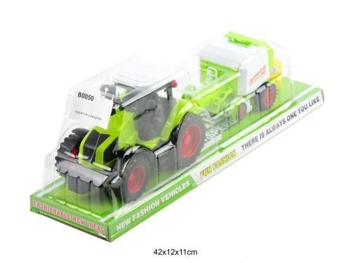 TRAKTOR Z BELARKĄ 666 - 151A IMP 80050