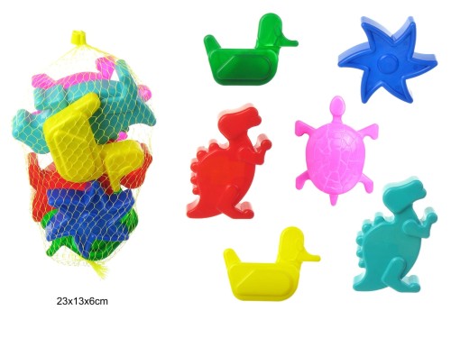 FOREMKI PIASKOWE 6szt 701029 4753