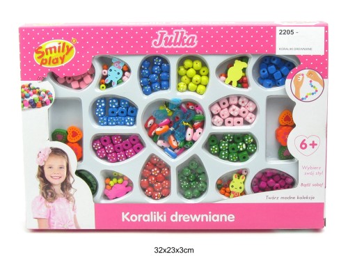KORALIKI DREWNIANE ZESTAW 837914 2205