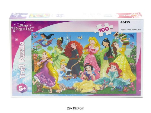 PUZZLE 100EL. CZARUJĄCE KSIĘŻNICZKI 40455