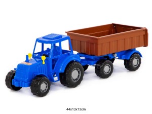 TRAKTOR MAJSTER Z PRZYCZEPĄ 41062