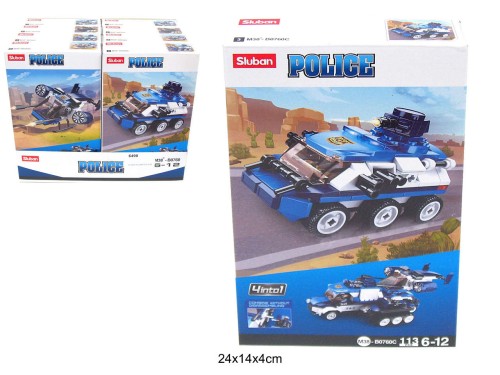 KLOCKI SLUBAN POLICJA G135380 /8 6490