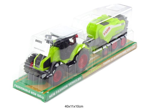 TRAKTOR Z PACZKARKĄ 666 - 156B 88093