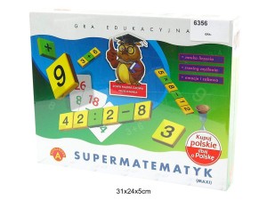 GRA SUPERMATEMATYK MAXI 0467 AL 6356