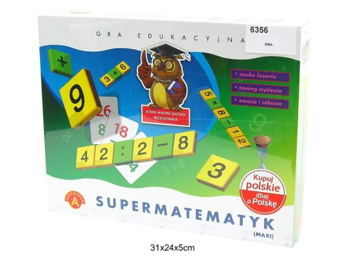 GRA SUPERMATEMATYK MAXI 0467 AL 6356
