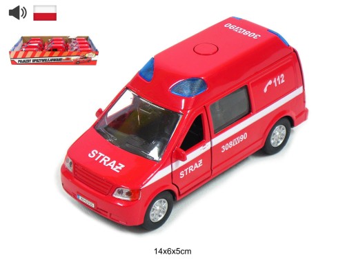 VAN STRAŻ Z POLSKIM GŁOSEM 696968 8154