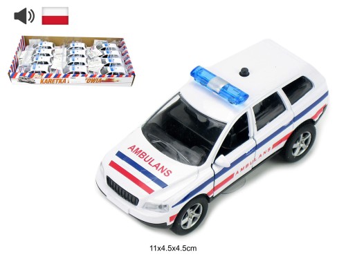 POGOTOWIE 11cm Z GŁOSEM /12 1654