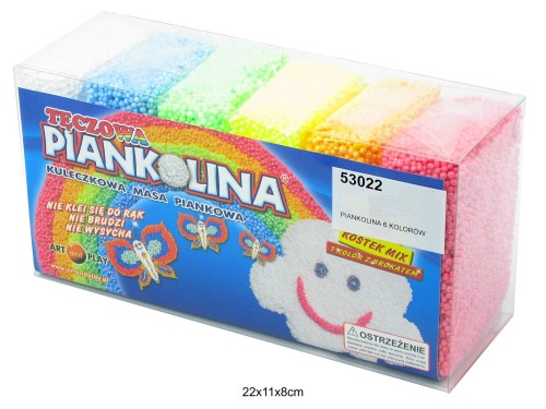 PIANKOLINA 6 KOLORÓW TĘCZOWA 53022