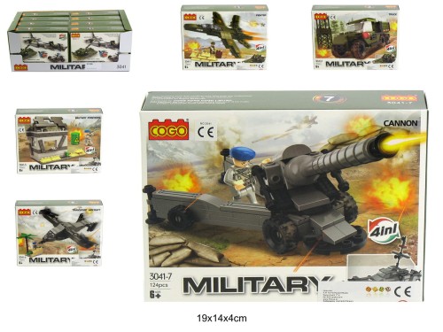 KLOCKI COGO MILITARNE MIX 11431 33126