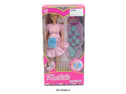 LALKA W CIĄŻY Z AKCESORIAMI 857689 07088