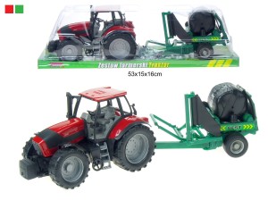 TRAKTOR Z MASZYNĄ 8958