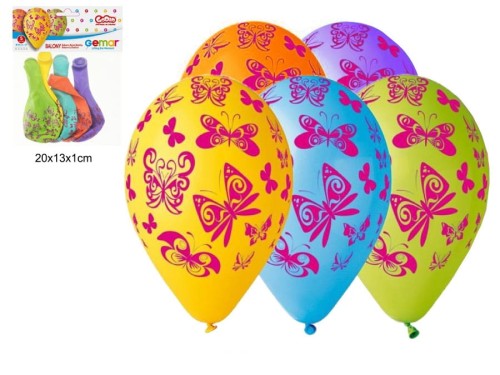 BALONY PREMIUM MOTYLE 12" 5SZT 302196 92012