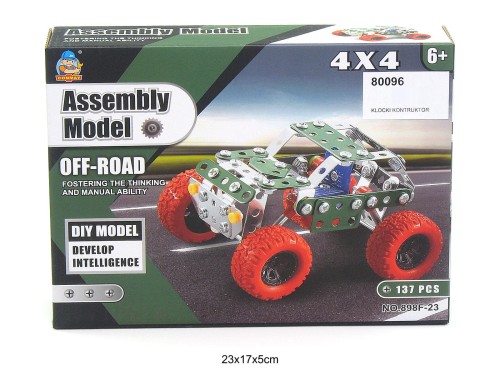 KLOCKI METALOWE JEEP 566477 80096