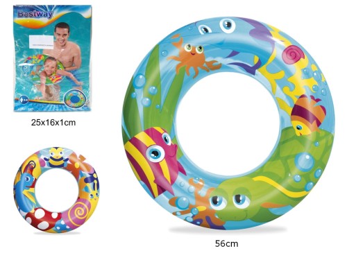 KOŁO DMUCHANE W ZWIERZĄTKA 56cm 4300