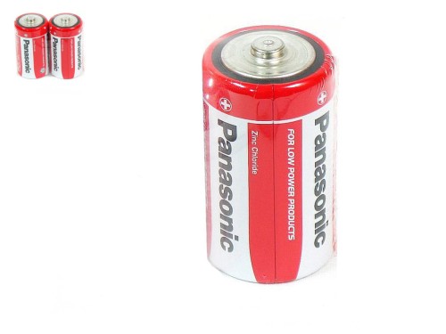 BATERIA R20 ZINC CARBON PANASONIC /2 6602