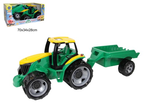 LENA CIĄGNIK Z PRZYCZEPĄ 7238