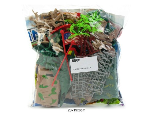 ŻOŁNIERZYKI ZESTAW ARMIA 5568