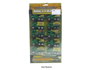 ZESTAW 12 AUT WOJSKOWYCH 1386