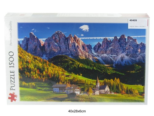 PUZZLE 1500 EL. DOLOMITY WŁOCHY 40409