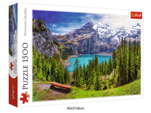 PUZZLE 1500el. JEZIORO OESCHIEN 26166 40181