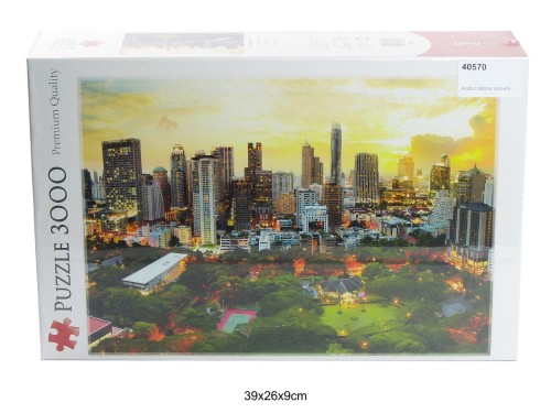PUZZLE 3000 EL ZACHÓD SŁOŃCA W BANGKOKU 40570