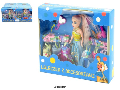 LALKA Z AKCESORIAMI 593020 /12 8011