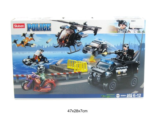 KLOCKI SLUBAN POLICJA 469el. G152810 5951