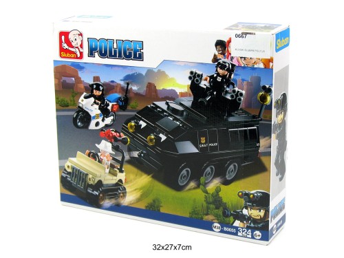 KLOCKI SLUBAN POLICJA 324 EL. 407098 0667