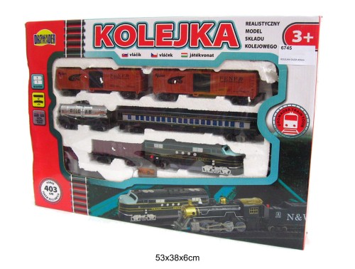 KOLEJKA DUŻA 403cm 005095 6745