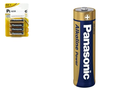 BATERIA AA R6 ALKALICZNA PANASONIC /4/48 6239
