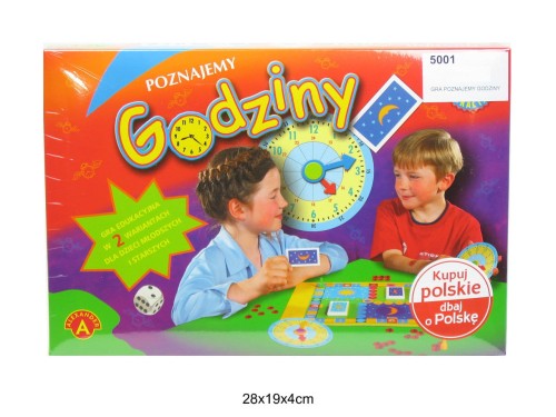 GRA POZNAJEMY GODZINY AL 5001