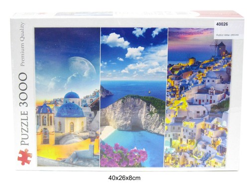 PUZZLE 3000el. GRECKIE WAKACJE 40026