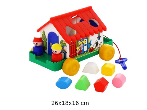 DOMEK DO GRY SORTER CIĄGACZ 8358