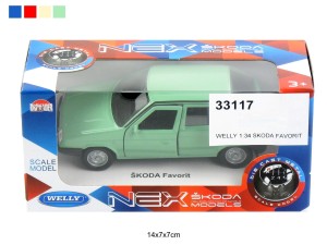 WELLY 1:34 SKODA FAVORIT 33117