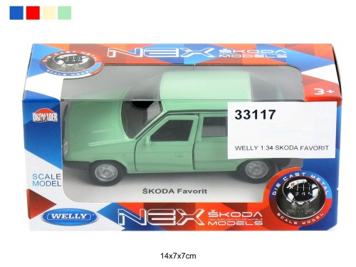 WELLY 1:34 SKODA FAVORIT 33117