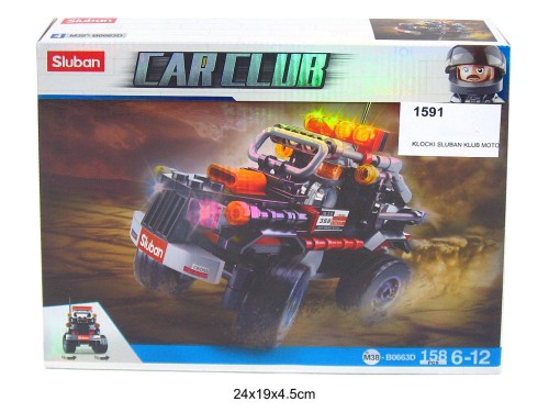 KLOCKI SLUBAN KLUB MOTO 158el. G122669 1591