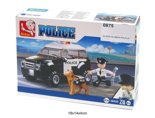 KLOCKI SLUBAN POLICJA 78el. G119890 0875