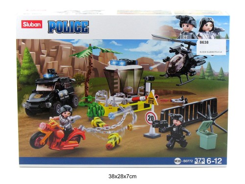 KLOCKI SLUBAN POLICJA 373EL. 8638