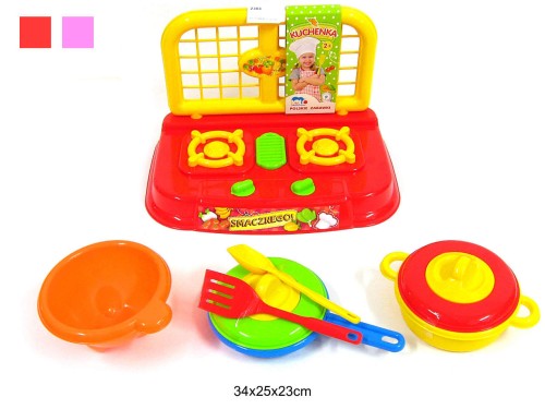 ZABAWKA KUCHENKA Z NACZYNIAMI BOLO 2383