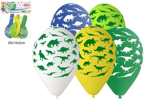BALONY PREMIUM DINOZAURY 5" 5SZT 94017